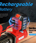 Loschen Cordless Electric Rebar Bender For DIY Pros with rechargeable battery for flexible on-site use.