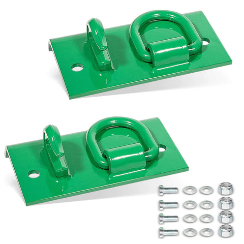Heavy Duty Bolt On Tractor Bucket Hook Grab Hooks D Rings Compatible With Wide Range Of Compact And Utility Tractors Including 1025R