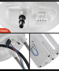 Drop In Electric Fuel Pump Module With Sending Unit For Dodge Ram 1500 2008 3.7L 4.7L 5.7L Gas Replacement For 55398705AB 55398706AB 26 Gallon Tank Short Bed VIN 2 OEM Style showcasing details and wiring.