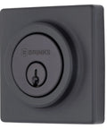 Single Cylinder Deadbolt Door Lock For Front Door With Keyed Entry Pick Resistant Security Matte Black Finish ANSI Grade 3 1 Inch Bolt Anti Saw Pin
