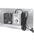 UnderAire Crawlspace Ventilator Fan That Busts Moisture And Mold In Damp Crawl Spaces, 110 CFM, 20 Watt, Adjustable Dehumidistat