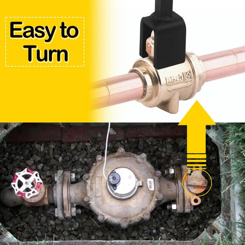 Adjustable Water Meter Key With 15 Inch And 28 Inch Lengths For Opening And Closing Meters Or Valves, tool turning valve