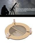 Bahtinov Mask For Telescopes 60 To 90mm Acrylic Fishbone Focusing Plate With Brass Screws For Nail Focus In Astrophotography