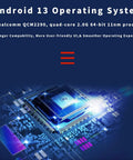 Android 13.0 2D Barcode Scanner PDA Handheld POS Terminal CPU chip illustration on circuit board