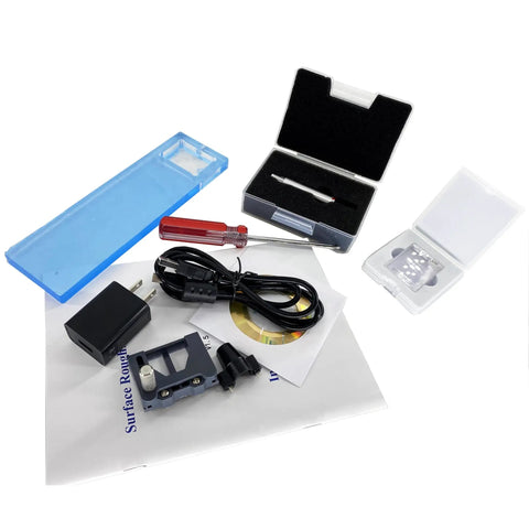 Digital Surface Roughness Gauge Tester With 20 Parameters Ra 0.005 16.000 um And Rz 0.02 160.00 um accessories kit