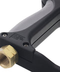 Brass connector on Beefy 5000 PSI 10 GPM Pressure Washer Gun With 36 Inch Wand Brass Internals Safety Trigger Lock Easy Grip Pistol