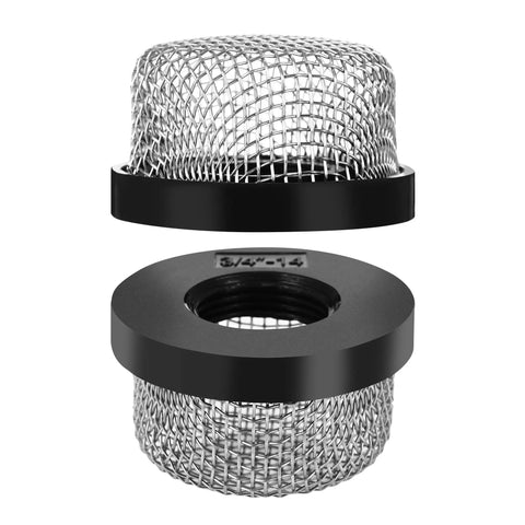 Pro Grade Premium Stainless Steel Mesh Strainer Aerator Screen For Livewell Inline Filtration And Aeration Three Quarter To Fourteen Size
