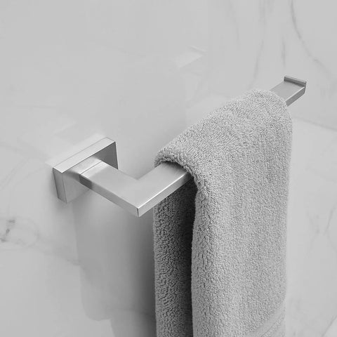 Mounted towel bar from Dope Matte Black Wall Mounted Bathroom Accessories Set With Towel Bar Hand Towel Holder Toilet Paper Holder And Robe Hook In Rustproof Stainless Steel For Modern Durable Hardware