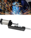 Heavy Duty Pneumatic Clamp Made From Carbon Steel For Welding And Forming Jobs With High Accuracy Auto Control and easy use toggle mechanism.