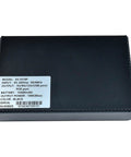 Mini Ups Battery Backup For Wifi Routers Featuring 10400mAh Rechargeable Cells And Poe Usb Outputs, black unit top view.