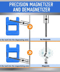 Micro Precision Screwdriver Set For Eyewear Watches And Jewelry with precision magnetizer and demagnetizer instructions