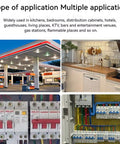 No Fear Panel Fires Auto Trigger Red Safety Gear Heat Beater Flame Nuker Zero Worries Quick Cool Down Tech for Electric Boards in various applications