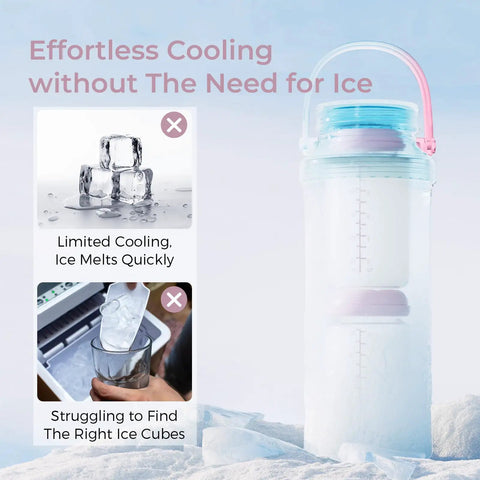 Portable 22oz Breastmilk Cooler Bag Keeps Your Stash Chill For Over 24 Hours On The Go with easy-to-use design without ice.