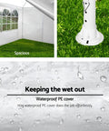 10 By 30 Outdoor Party Tent For Weddings And Events With Heavy Duty Canopy Water Resistant And UV Protected detail view