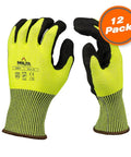 Heavy Duty Industrial Work Gloves With ANSI Cut Level A5 Protection Tough As Nails Grip Touchscreen Compatible OSHA And ANSI Compliant Polyurethane Palm For Maximum Dexterity XLarge Size Pack Of 12
