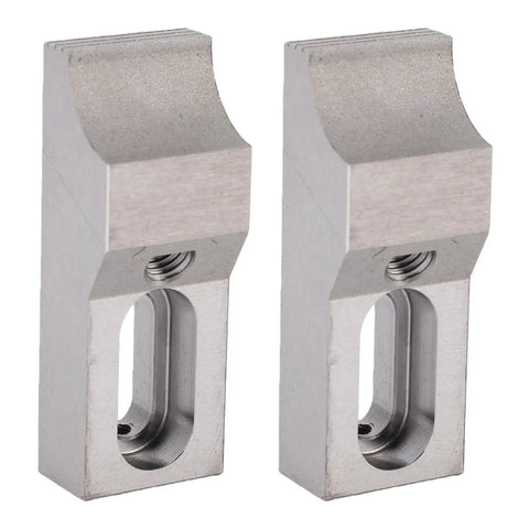 Compact Low Profile Toe Clamps With 60kN Force Made From Tough S136H Steel, size 68x25x20mm for CNC milling and grinding.