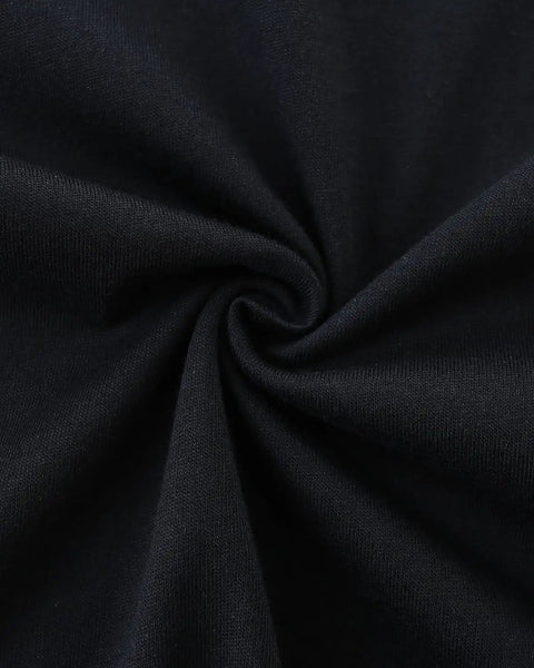 Close-up of soft black fabric for Honor The Hustle With This Cool Labor Day Shirt For Men featuring breathable cotton blend.