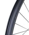 Close-up of 27.5 Inch MTB Wheel Sets With Aluminum Alloy Double Wall Rims Front And Rear Wheel Sets With Bearing Hubs For 6 Bolt Disc Brake Compatibility.