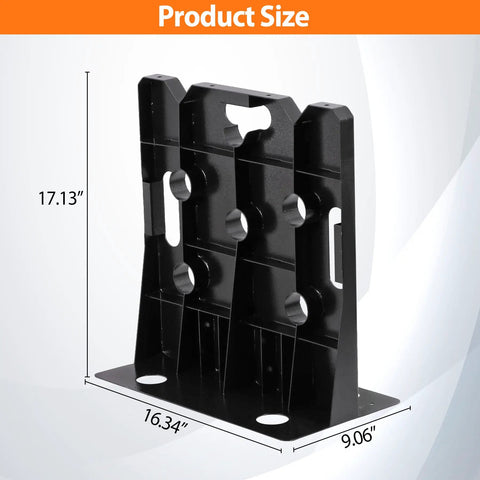 Heavy Duty Wire Dispenser Rack And Workstation For 34 Inch Reels, 400 Lb Pro Grade Steel Spool Holder dimensions illustration