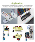 120 Pin Header Jumper Wires Kit With 10cm 20cm 30cm Dupont Cables, Solderless Male Female Ribbon on Arduino Raspberry Pi projects