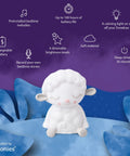 Night Light For Kids Sleep Aid With Sleepy Sheep Audio Play Character from Sleepy Friends cozy glow with key features listed