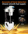 Electric Fuel Pump Module Assembly E3609M Direct Fit For 2004 Through 2007 Chevy Silverado 1500 2500 HD and GMC Sierra fuel gauge comparison