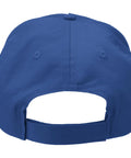 Back view of a Chill Out With This Dope Royal Blue Baseball Hat Perfect For Machinists And CNC Pros featuring adjustable fit.