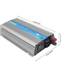 1000W Solar Micro Inverter Grid Tie With IP65 Rating And Pure Sine Wave Output, 110V Micro Inverter For 18V Panels Or 24V Batteries