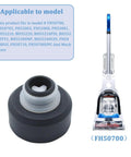 Solution Tank Cap For PowerDash Pet Vacuum Cleaners SmartWash And FloorMate Jet Easy Swap Replacement Part That Fits FH50700 FH50702 FH52002 FH52000 FH52001 BH55210 BH55220 BH55230TV1 BH55200NP FH50710 UPC; black plastic cap