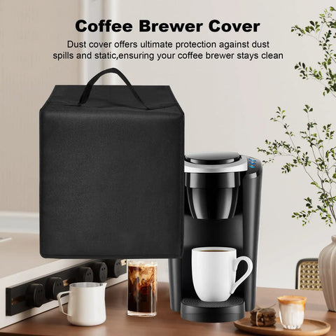 Heavy Duty Waterproof Nylon Coffee Maker Cover For K-Supreme And K-Compact Single Serve Espresso Machines, Dustproof Shield