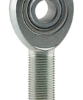 Heavy Duty Steel Rod End With Spherical Bearing And 5/8 Inch Bore Featuring 3/4-16 Left Hand Male Thread Plus Zinc Plated Finish for street rods