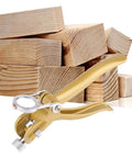 Saw Set Pliers For Woodworking And DIY Projects, Sharpen Handsaw Teeth With Zinc Alloy Copper Alloy next to wooden blocks