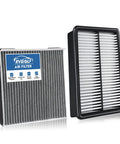 Engine And Cabin Air Filter Kit For Kia Telluride 3.8L And Hyundai Santa Fe 2.0L 2.4L Replacement Set With High Efficiency Filtration