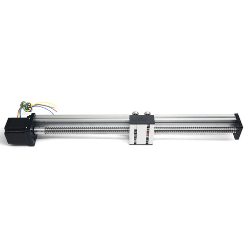 Garage Grade No Fuss Heavy Duty 400Mm Travel Linear Rail Guide With SfU1605 Ballscrew And Nema23 Stepper Motor for CNC machines