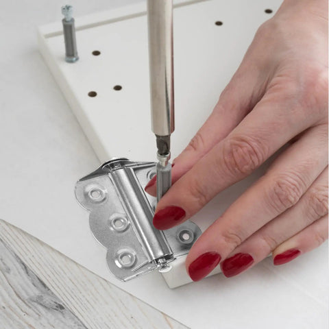 Installing Self Closing Door Hinges Set 2.7 Inch Automatic Spring Hinges 3 Pack Stainless Steel Heavy Duty