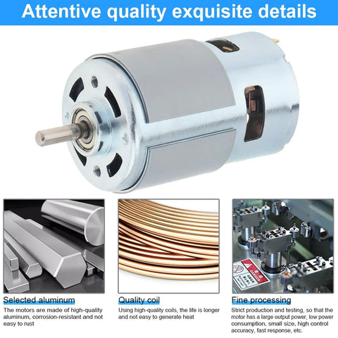 Mini Table Drill Kit With 12-24V DC Motor, 10000-20000 RPM, quality aluminum, coil, and fine processing details.