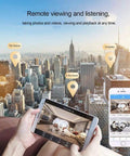 Remote viewing of Stealthy Hidden Spy Camera Water Bottle HD 1080P via tablet and phone with WiFi for security.