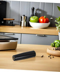 3 Pack Black Bakelite Revolving Handwheel Crank Handles For Grill, Machine, And Outdoor Gear Replacement Utility Sticks With M10x100mm Threads That Totally Rock, black handle close-up on countertop