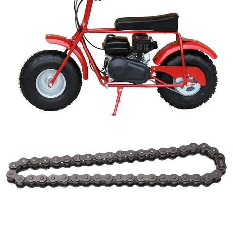 Top Rated Heavy Duty Steel Alloy 420 Chain Roller Tensioner Kit With Spring And Master Link Perfect For 196cc 212cc Mini Bike Baja Trailmaster 6.5Hp Engine Build, 420 chain for mini bike