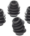 Caliper Pin Boot Kit 16124 for Disc Brake Calipers Replacement, dope quality rubber boots and seals, shown from top angle