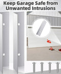Garag Door Mouse Guard Side Seal Kit 2 Pack for residential and commercial doors keeps rats mice snakes and leaves out
