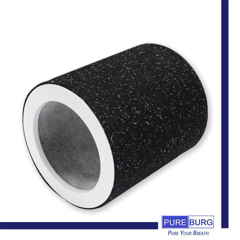 Premium H13 True HEPA Replacement Filter Kit For Hunter HP400 Air Purifier with black carbon pre-filter visible