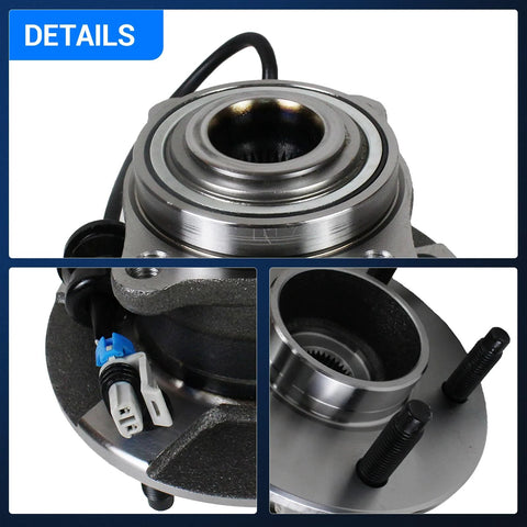Rear Wheel Hub Assembly 512229 For Chevy Equinox 2005 2006 Saturn Vue 2002 2007 Pontiac Torrent 2006 With ABS 5 Lug close-up