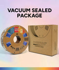 Matte Blue PLA Filament 1.75mm 1Kg spool with packaging, vacuum sealed for easy 3D printing, low warping, and smooth surface.