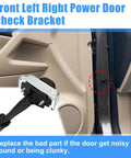 Chevrolet Silverado Front Door Hinges With Multi Level Limiter And Soft Close Dampening Check Strap Stop Durable Wear