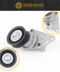 Serpentine Belt Drive Tensioner Kit With Pulley For GM Chevy Silverado Tahoe Suburban Express GMC Savana Sierra Yukon Cadillac Escalade 2003 2007 Replacement Part Fits 1500 2500 3500 Series OEM Grade And Easy Install close-up view