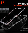 4.7L Engine Oil Pan Gasket Set Fits Dodge Ram 1500 2011 Through 2013 Dakota Jeep Grand Cherokee Commander Durango Chrysler Aspen kit