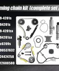 Chevy Engine Timing Chain Kit For 2.2L 2.4L Ecotec With Guide Rail Set Fits 2009-2017 Equinox Malibu Captiva HHR Cobalt