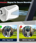 Go To Golf Rangefinder With Slope, Flag Lock Vibration, Rechargeable Battery, upgraded magnet and display comparison