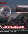 Left Hydraulic Disc Brake Lever for 50cc to 125cc Chinese Dirt Bikes and Pit Bikes, ergonomic hand lever with anti-oxidant coating.